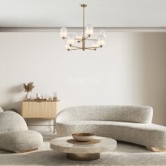 Потолочная люстра Eurosvet 60161/8 латунь