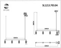 Подвесной светильник ST Luce SL1213.703.04