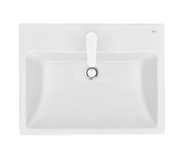 Раковина ROCA THE GAP PLUS ВЫСОКИЙ БОРТИК 60 X 46 СМ, ФАРФОР, БЕЛЫЙ (7.3270.M.100.4)