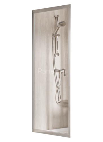 Душевой уголок Ravak Supernova SRV2-90 S, цвет профиля сатин, цвет стекла "Водная зябь"