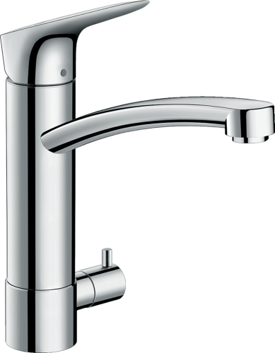 71834000 Logis 220 Кухонный смеситель, однорычажный, с запорным вентилем