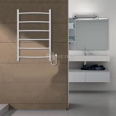Полотенцесушитель электрический AZARIO VERONA 500/800 6 секций, диммер справа, белый (AZ04858W)