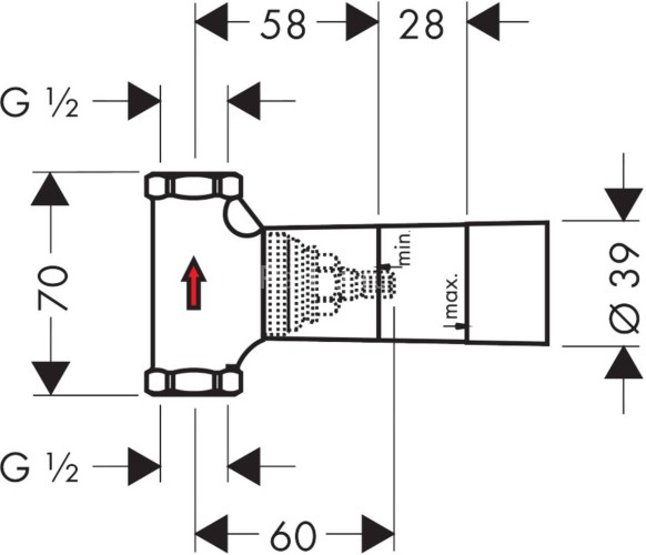 15974180 запорный вентиль скрытая часть
