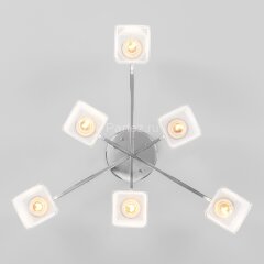 Потолочная люстра Eurosvet 30162/6 хром