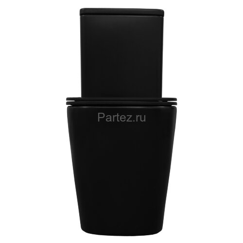 Унитаз-компакт Azario Black King 370х640х810 безободковый, с быстросъемным сиденьем микролифт, черны