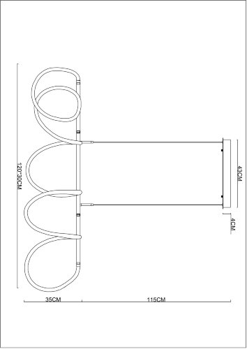 Подвесной светильник Arte Lamp A2850SP-75PB