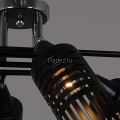 Потолочная люстра Reluce 70052-3.3-06 CR+BK