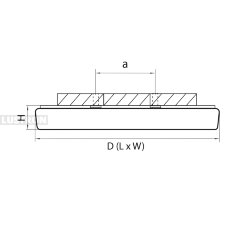 Настенно-потолочный светильник Lightstar 323122
