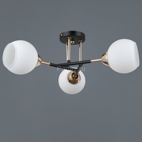 Потолочная люстра ILLUMICO IL0689-3CSQ-24 BK FGD LIBRA