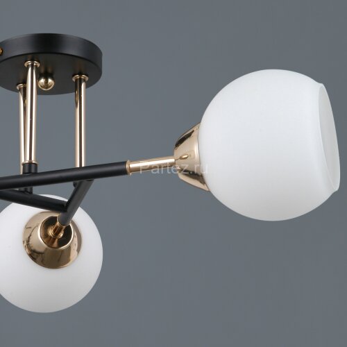 Потолочная люстра ILLUMICO IL0689-3CSQ-24 BK FGD LIBRA