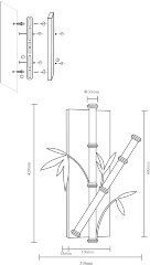 Настенный светильник Velante 440-301-02