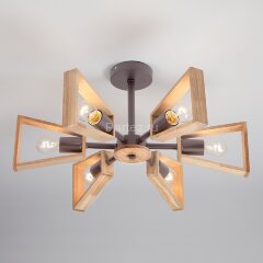 Потолочная люстра Eurosvet 70056/6 черный