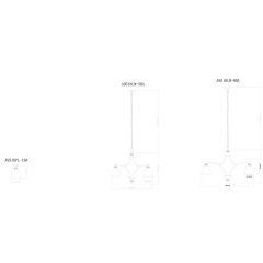 Подвесная люстра Arte Lamp A9518LM-5BA