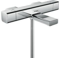 15774000 Ecostat E Термостат для ванны, ВМ, хром