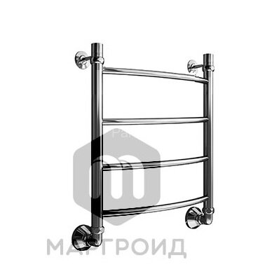 Полотенцесушитель водяной Маргроид Лесенка "Вид 4" без полки 60х40 (комплект), хром