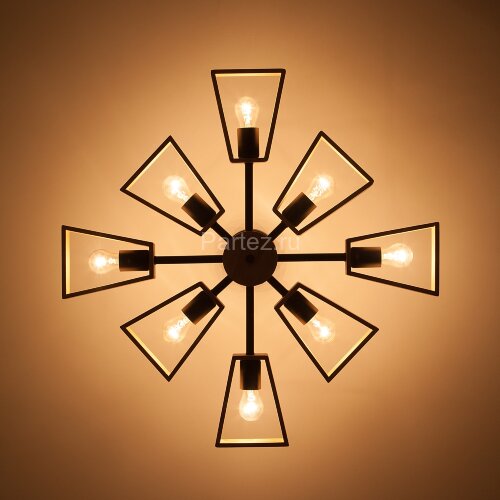 Потолочная люстра Eurosvet 70056/8 черный