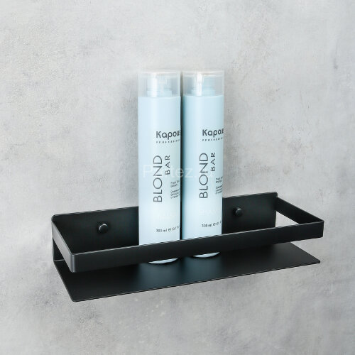 Полка Fixsen Hotel нержавеющая сталь, черный (FX-31003G)