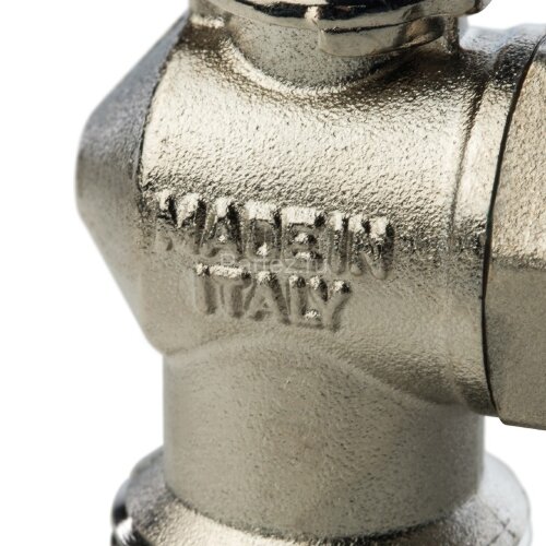 Кран шаровой угловой для стиральных машин 1/2"х3/4" Stout