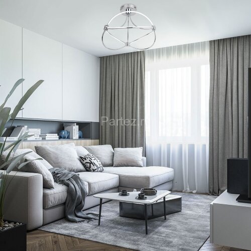 Потолочная люстра Eurosvet 90246/6 хром