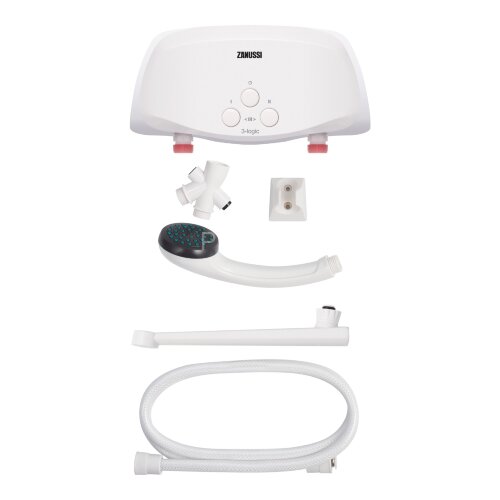 Водонагреватель электрический Zanussi 3-logic TS (5.5 kW) - душ+кран