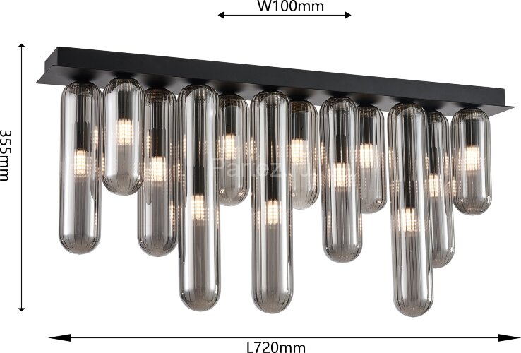 Потолочный светильник Favourite 4454-12P