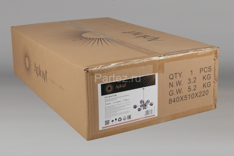 Потолочная люстра Aployt APL.904.17.08