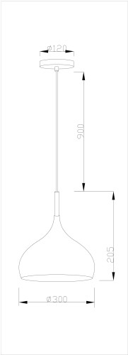 Подвесной светильник Moderli V1292-1P