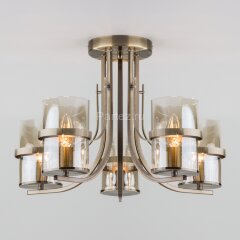 Потолочная люстра Eurosvet 60085/5 античная бронза