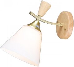 Бра Imex MD.6132-1-W-GD+WOOD