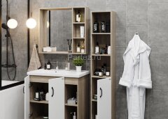 Зеркало-шкаф Onika Тимбер 80.00 Универсальный, Дуб сонома (208091)