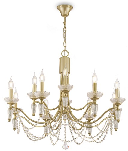 Подвесная люстра Freya FR2009PL-12G