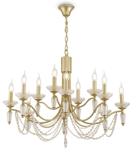 Подвесная люстра Freya FR2009PL-12G