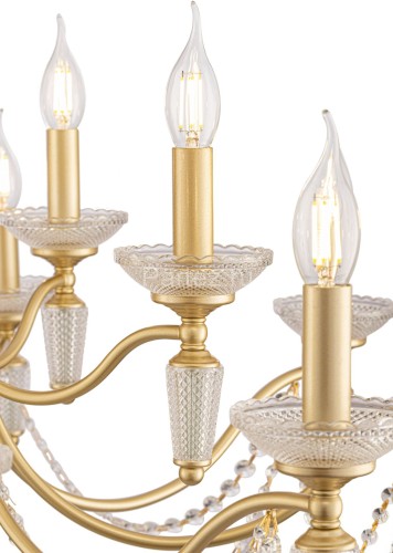 Подвесная люстра Freya FR2009PL-12G