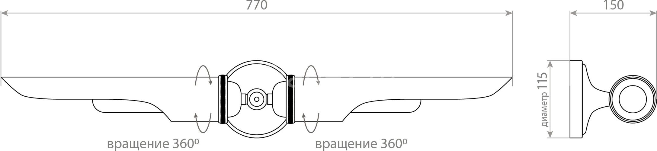 Подсветка для картин Covali WL-30753