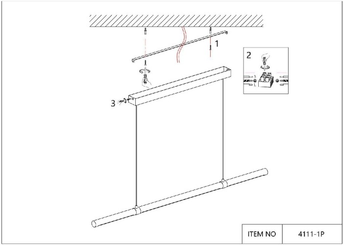 Подвесной светильник Favourite 4111-1P