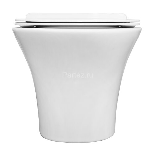 Сет AZARIO инсталляция + унитаз Fretta Round подвесной, с быстросъемным сиденьем микролифт (AZ-8010-