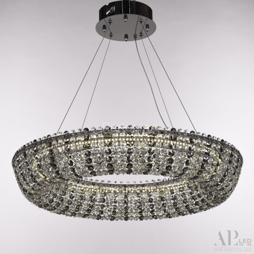 Подвесная люстра APL LED SH502.0.60.R.Ni.4000.Clear.731