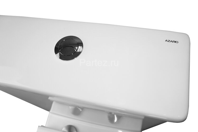 Унитаз-компакт Azario Mist 385х610х800 напольный, безободковый, с быстросъемным сиденьем микролифт (