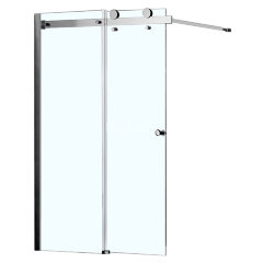 Шторка для ванны раздвижная Azario 100х150 цвет профиля хром (AZ-NKB6121 1000)