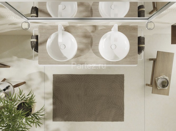 Раковина - чаша Hansgrohe Xuniva S 400x400x130 накладная, белый (60164450)