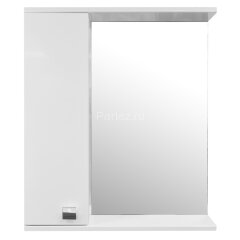 Зеркало-шкаф Loranto София 60 левый 600х700х155 без светильника, белый (CS00077140)