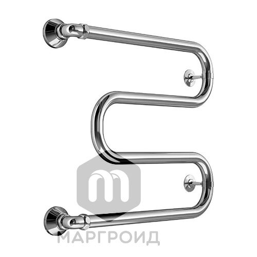 Полотенцесушитель водяной Маргроидид М-образный "Вид 37" 60х50, хром