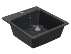Кухонная мойка AQUATON Парма 510х470х175 мм, графит (1A713032PM210)