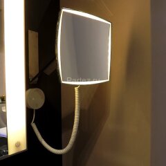 Косметическое зеркало Keuco ILook Move, Хром (17613019000)