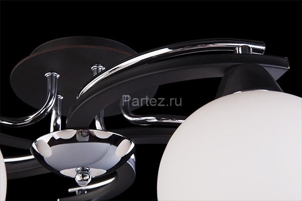 Потолочная люстра Eurosvet 9654/5 хром / венге