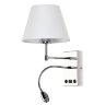 Бра Arte Lamp A2581AP-2CC