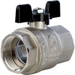 Кран шаровой полнопроходной ВР/ВР бабочка 1. 1/4&quot; Stout