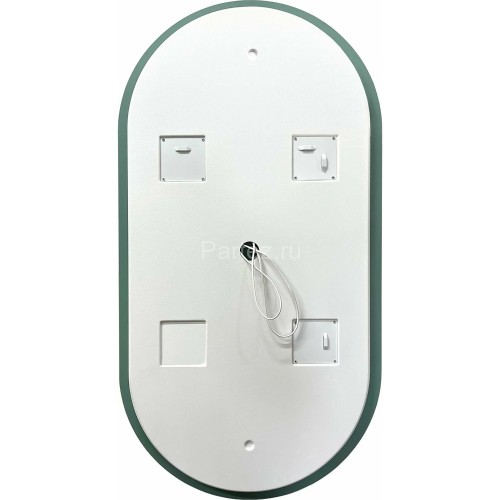 Зеркало AZARIO Viva - BLACK 550х1050 сенсорный выключатель с функцией диммера (LED-00002689)