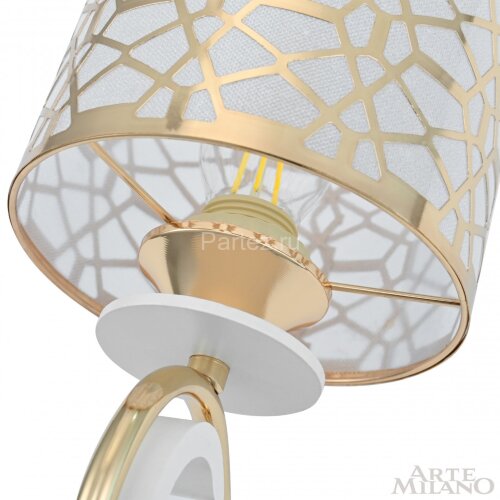 Бра Arte Milano 301237/1W Wh/Gd
