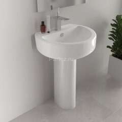 Раковина Sanita Luxe Best Luxe 55, белая (BSTSLWB01)